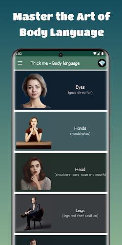 Trick me - Body language book Screenshot 0