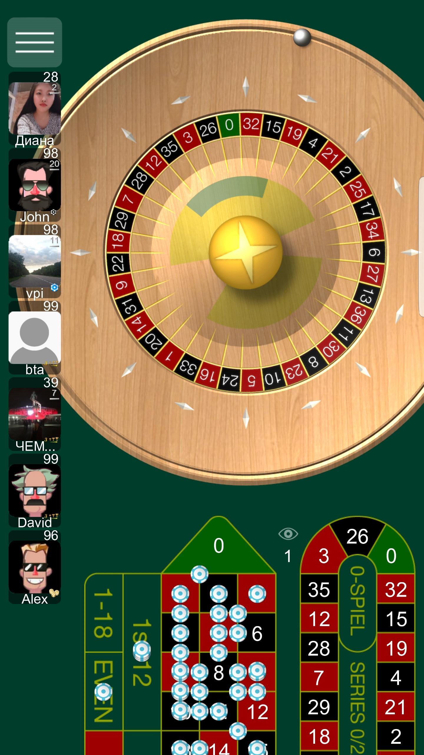 Roulette Online Captura de pantalla 0