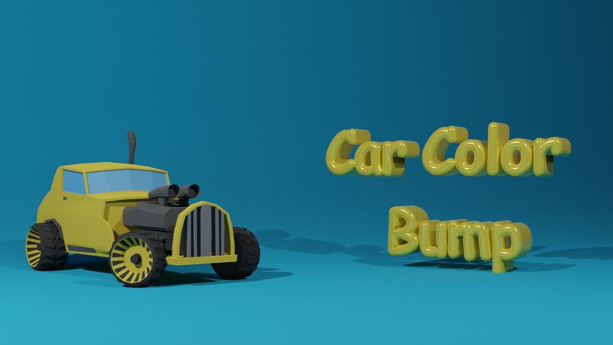 Car Game 3d : Colour bump 3d Скриншот 0