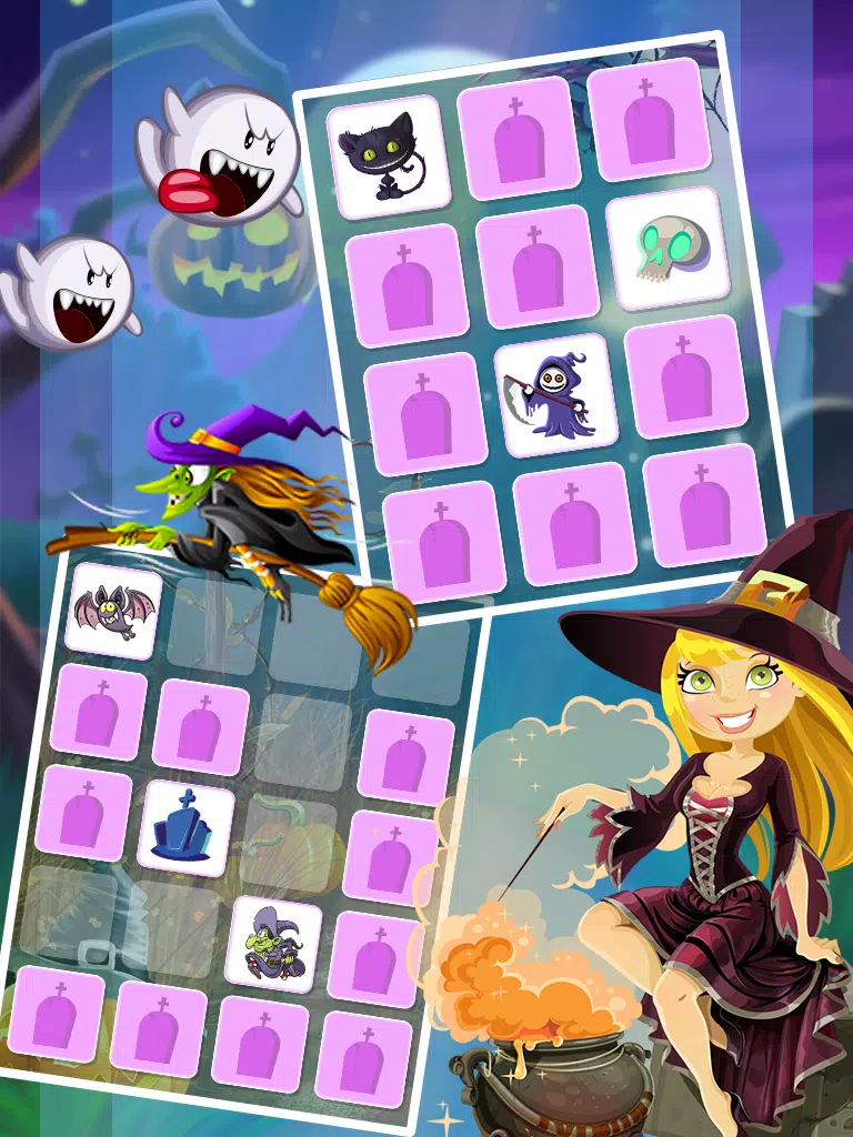 Halloween Memory Game Screenshot 1