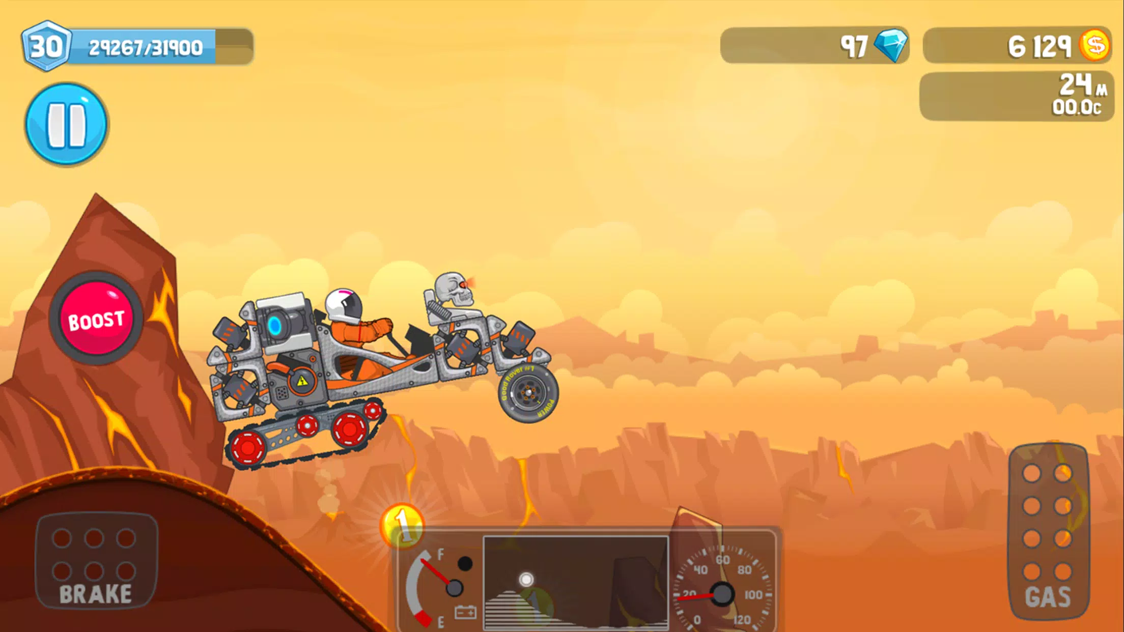 Rovercraft:Race Your Space Car Capture d'écran 2