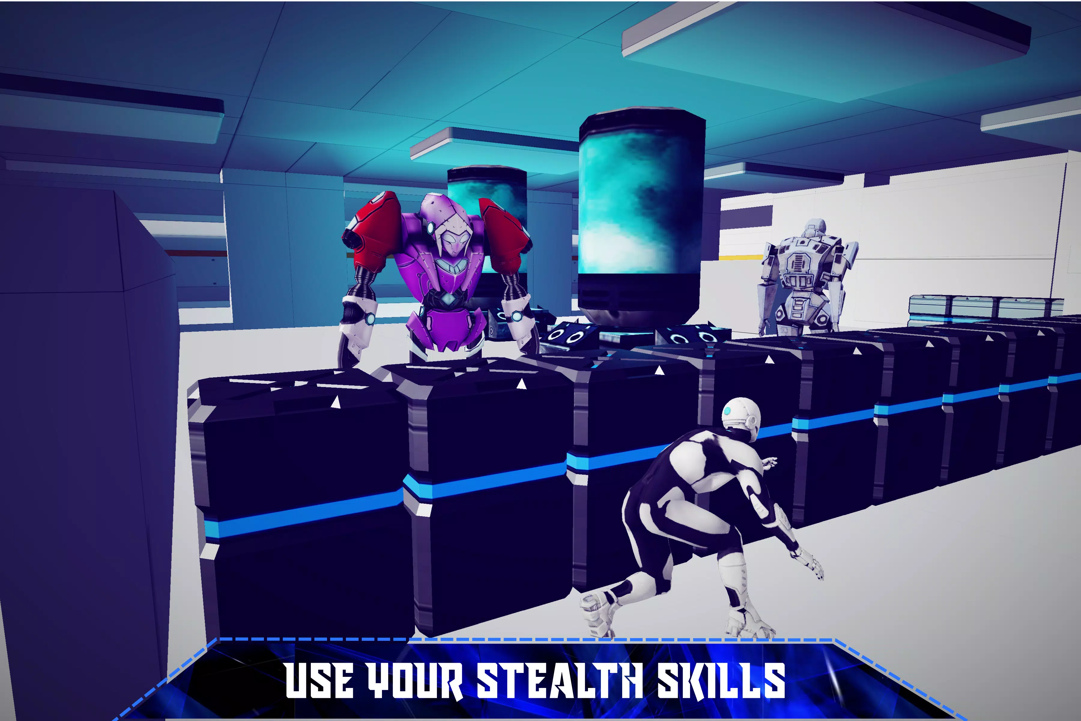 Escape Robot Facility: 3D Cosmic Galaxy应用截图第1张