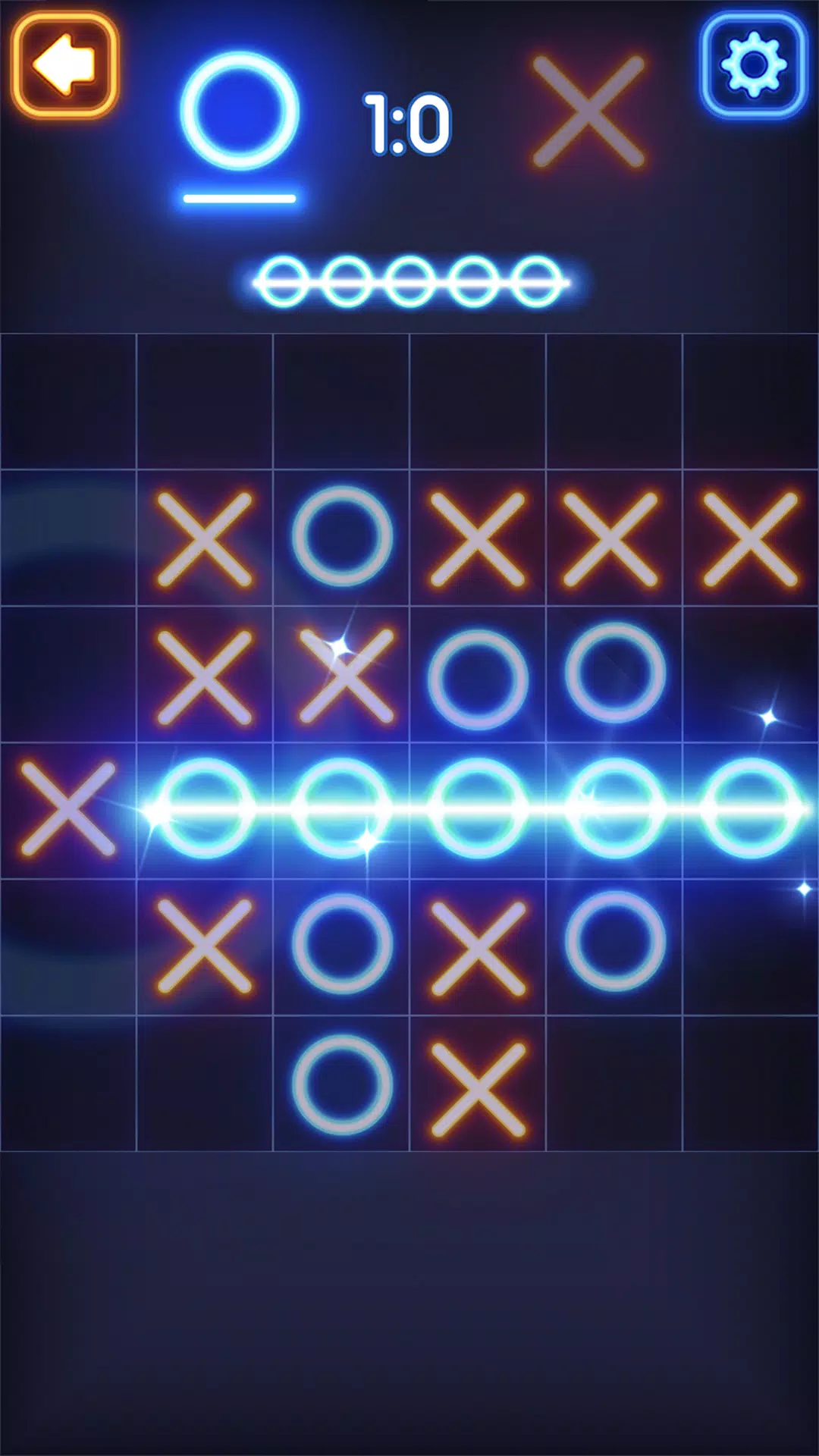 Tic Tac Toe Glow স্ক্রিনশট 3