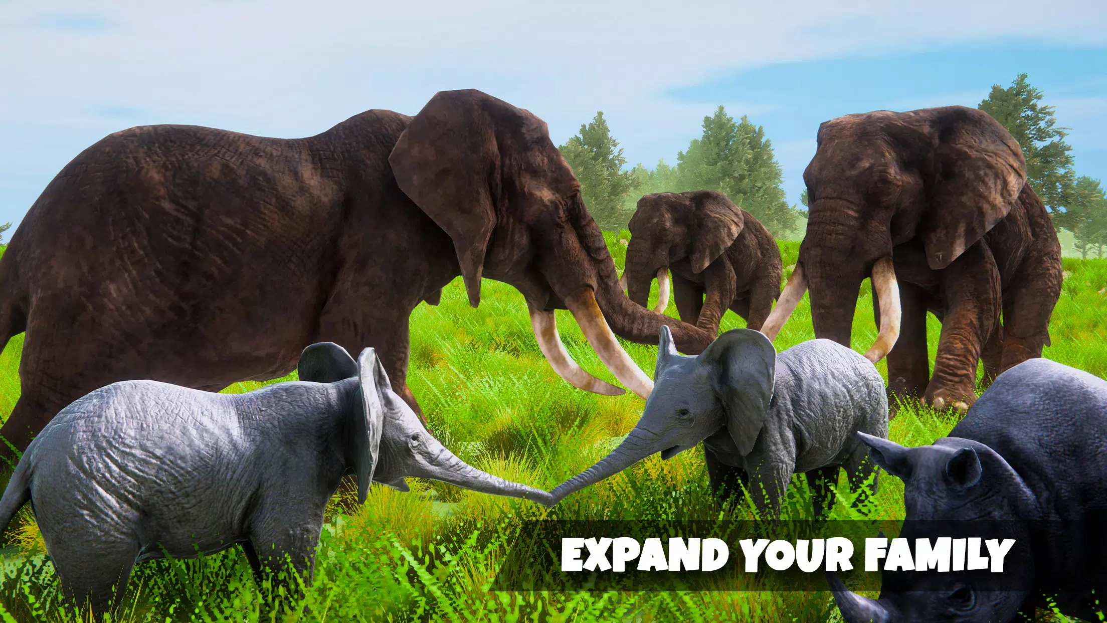 Elephant Simulator Wild Life Captura de tela 0