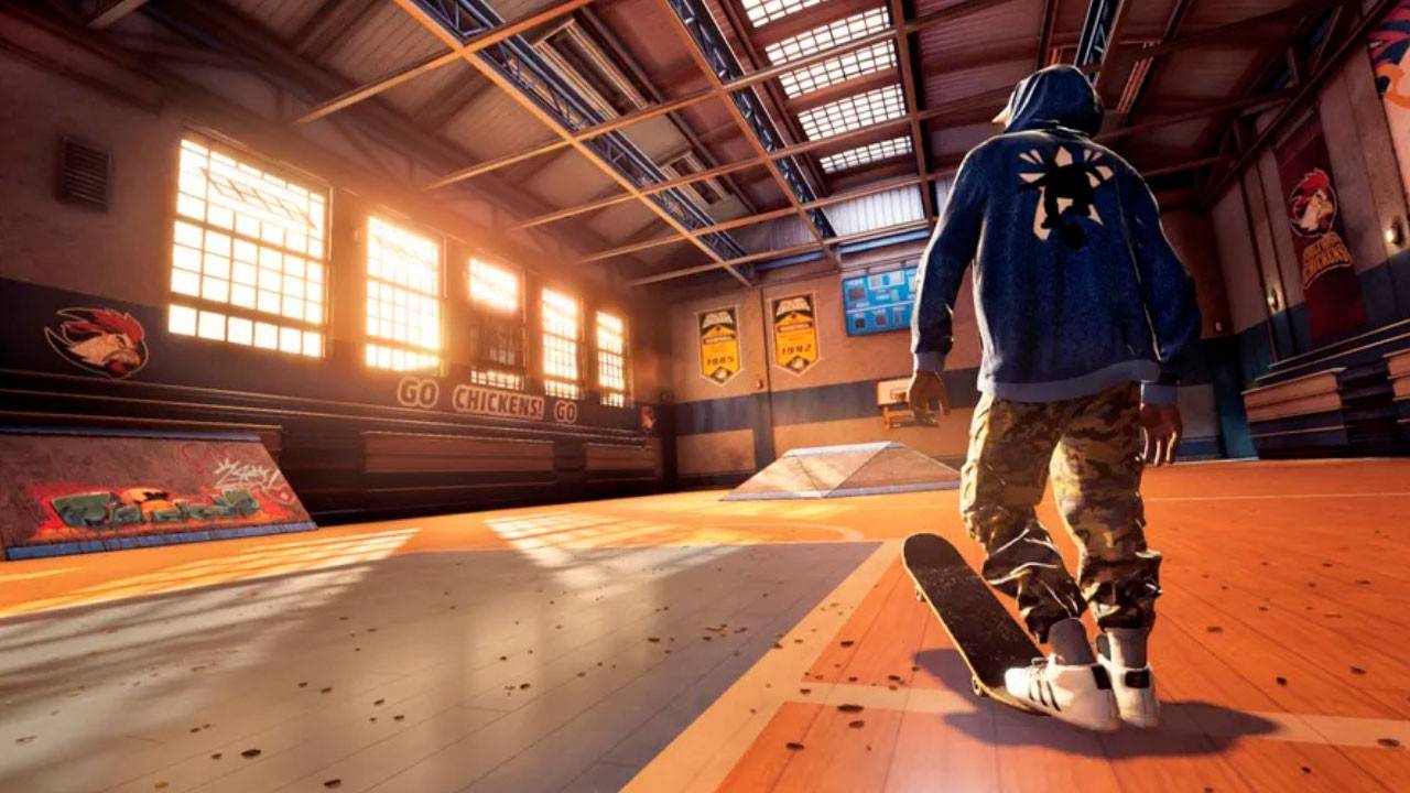 Hình nền phòng tập thể dục trượt băng Tony Hawk Pro