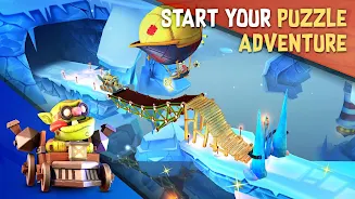 Bridge Builder Adventure स्क्रीनशॉट 0