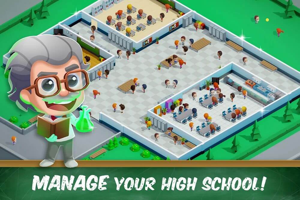 Idle High School Tycoon Mod Ảnh chụp màn hình 3