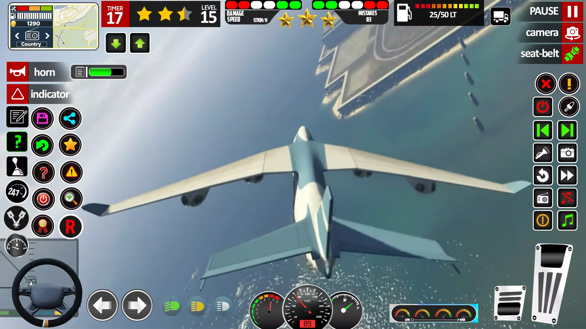 Plane Game Flight Simulator 3d Screenshot 0