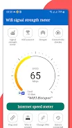 Schermata WiFi analyzer, WiFi speedmeter 1