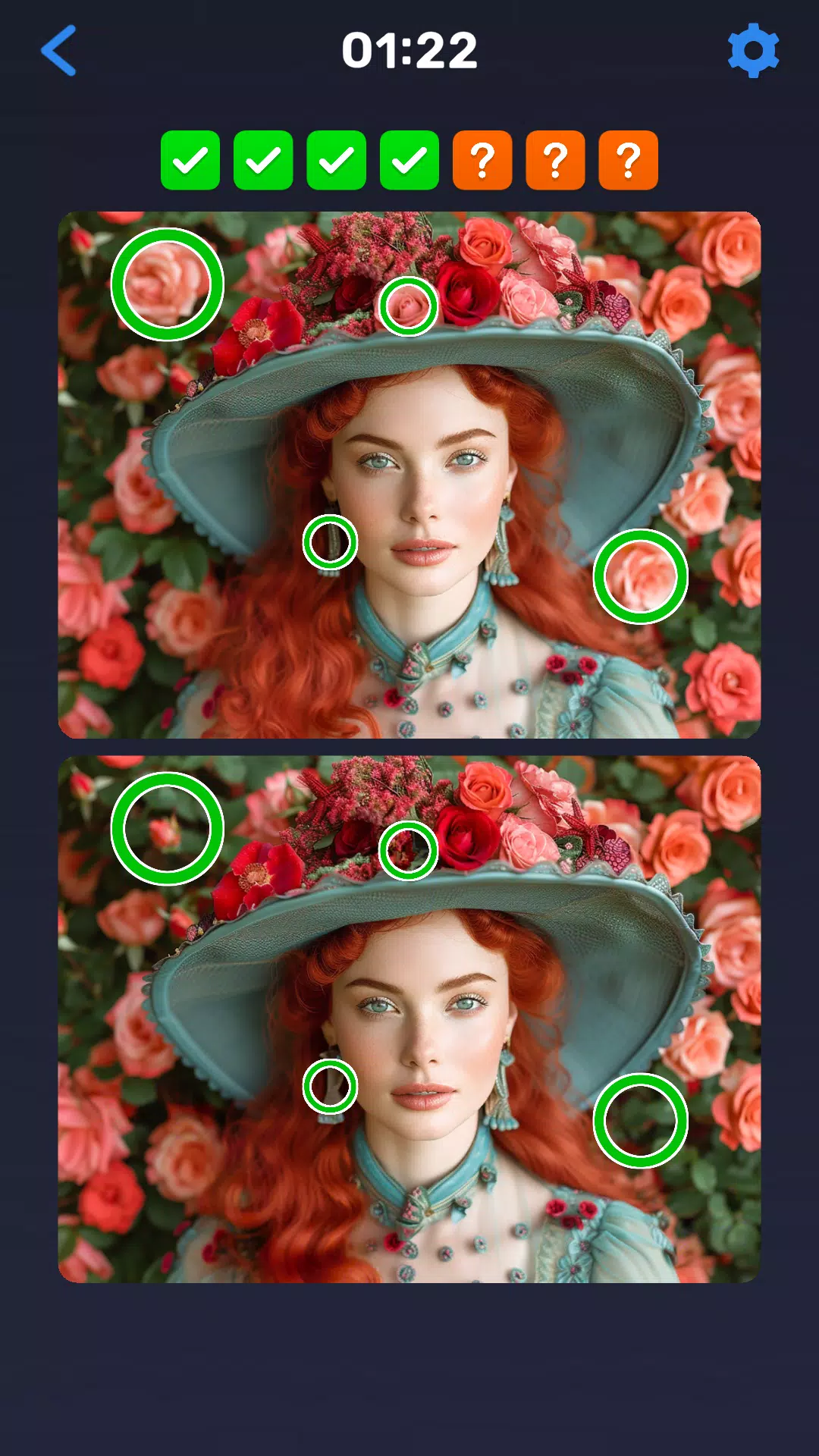 Find the Difference Eye Puzzle Ảnh chụp màn hình 1