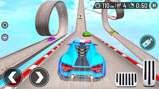 Car Games: Stunts Car Racing Captura de tela 0