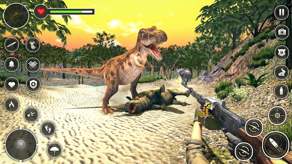 Dinosaur Hunter 3D Game Screenshot 2