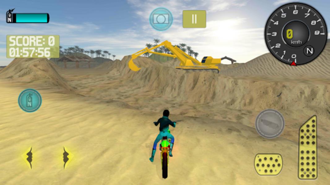 Motocross Desert Simulator 스크린샷 1