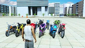 Indian Bike Driving Games 3D 스크린샷 1