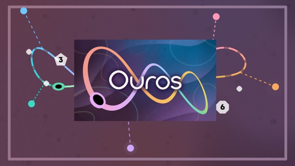 Shape Smooth Curves In Ouros, A Calming Puzzle With Spline-Based Controls