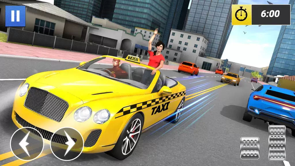 Superhero Car Games Taxi Games应用截图第1张