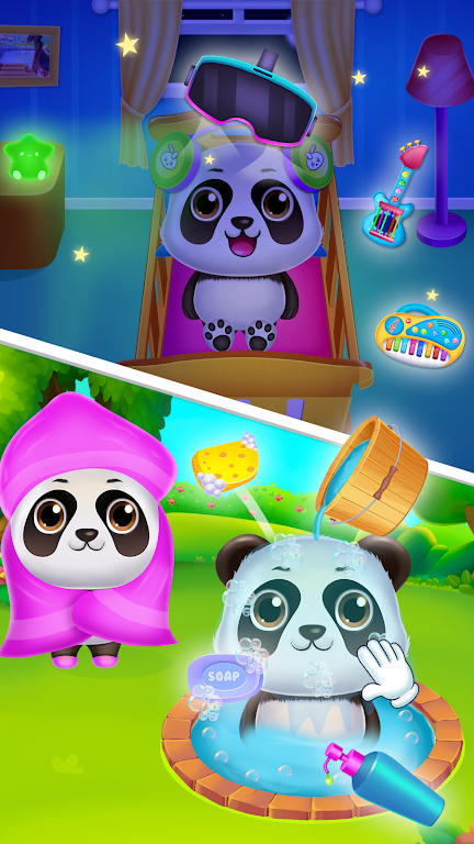 Panda caretaker pet salon game Screenshot 3