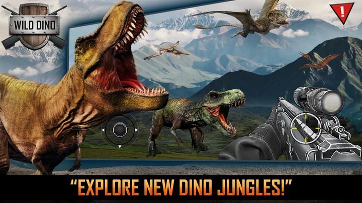 Real Dinosaur Shooting Games स्क्रीनशॉट 1