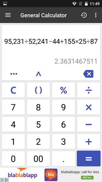 ClevCalc Schermafbeelding 3