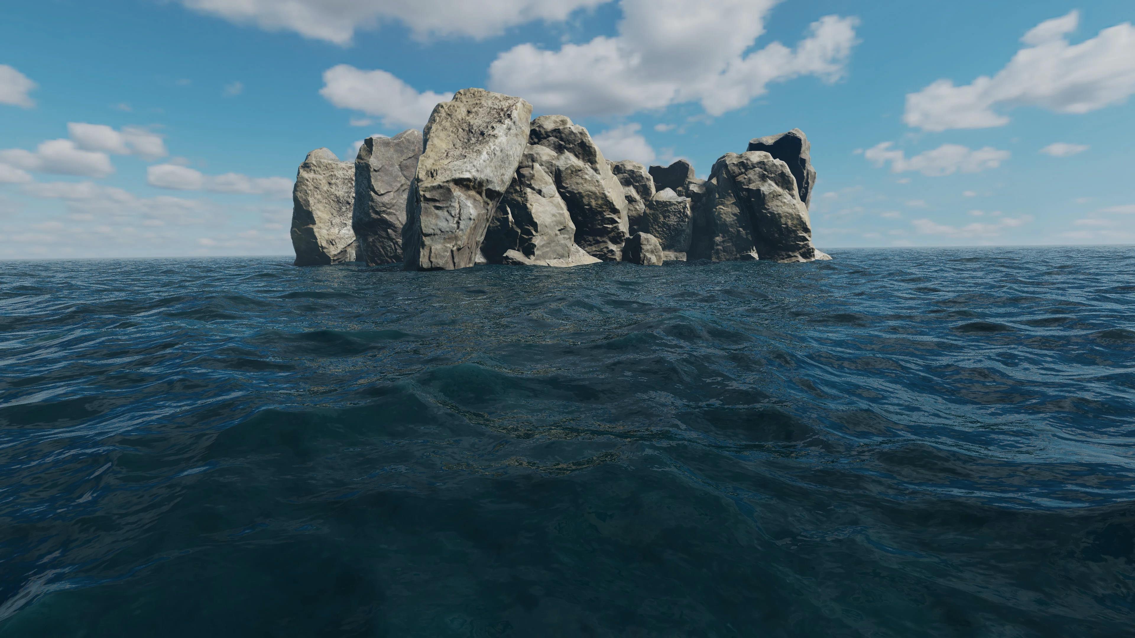 Seascape Benchmark - GPU test Screenshot 0