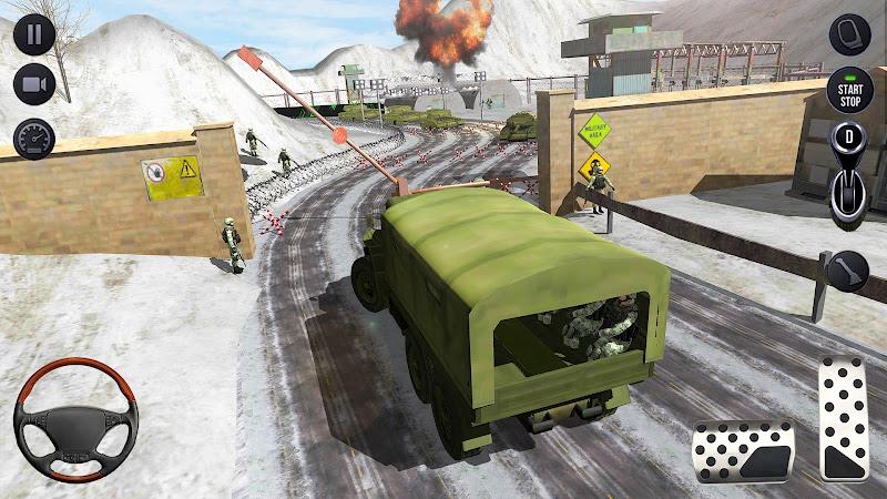 Army Delivery Truck Games 3D 스크린샷 3