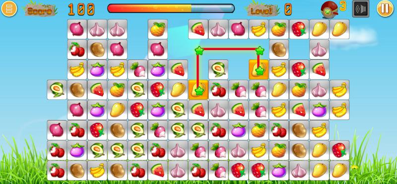 Link fruits - fruit match pair ภาพหน้าจอ 0