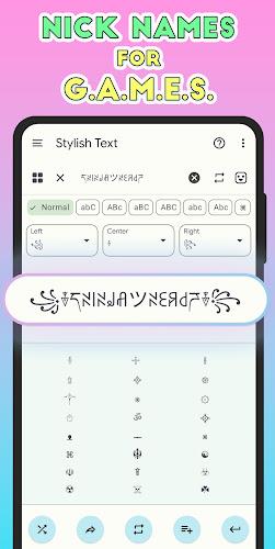 Stylish Text - Fonts Keyboard 스크린샷 3