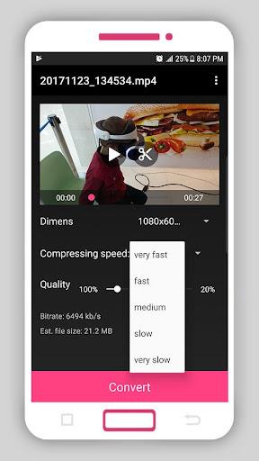 Smart Video Compressor resizer (MOD) Скриншот 3