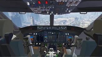 Airplane Simulator- Pilot Game ဖန်သားပြင်ဓာတ်ပုံ 3