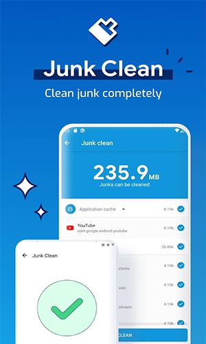 Alpha Cleaner - Cleanup Junks स्क्रीनशॉट 1