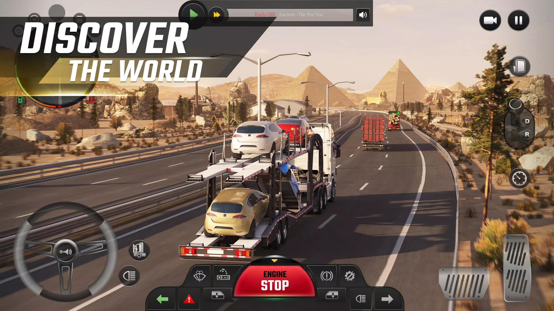 Truck Simulator World Captura de pantalla 3