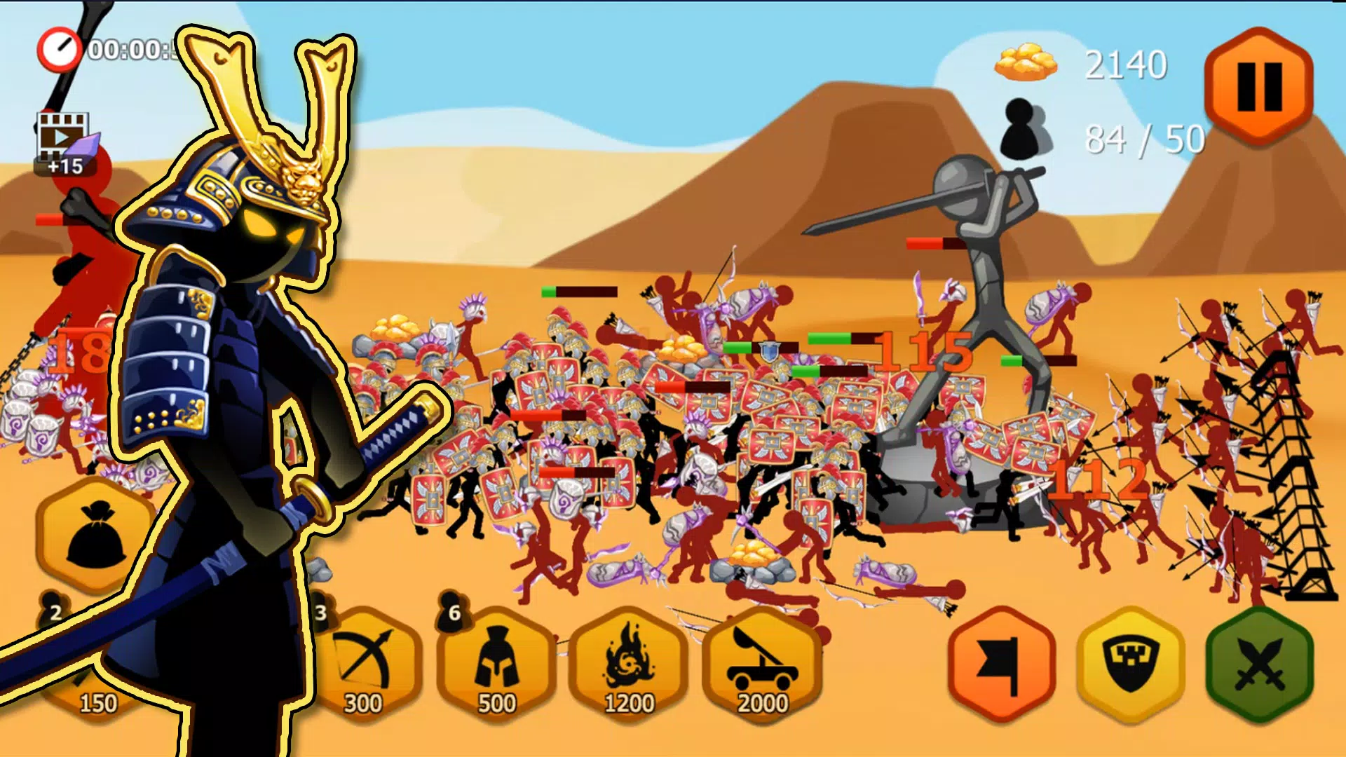 Stickman Battle 2: Empires War 스크린샷 3