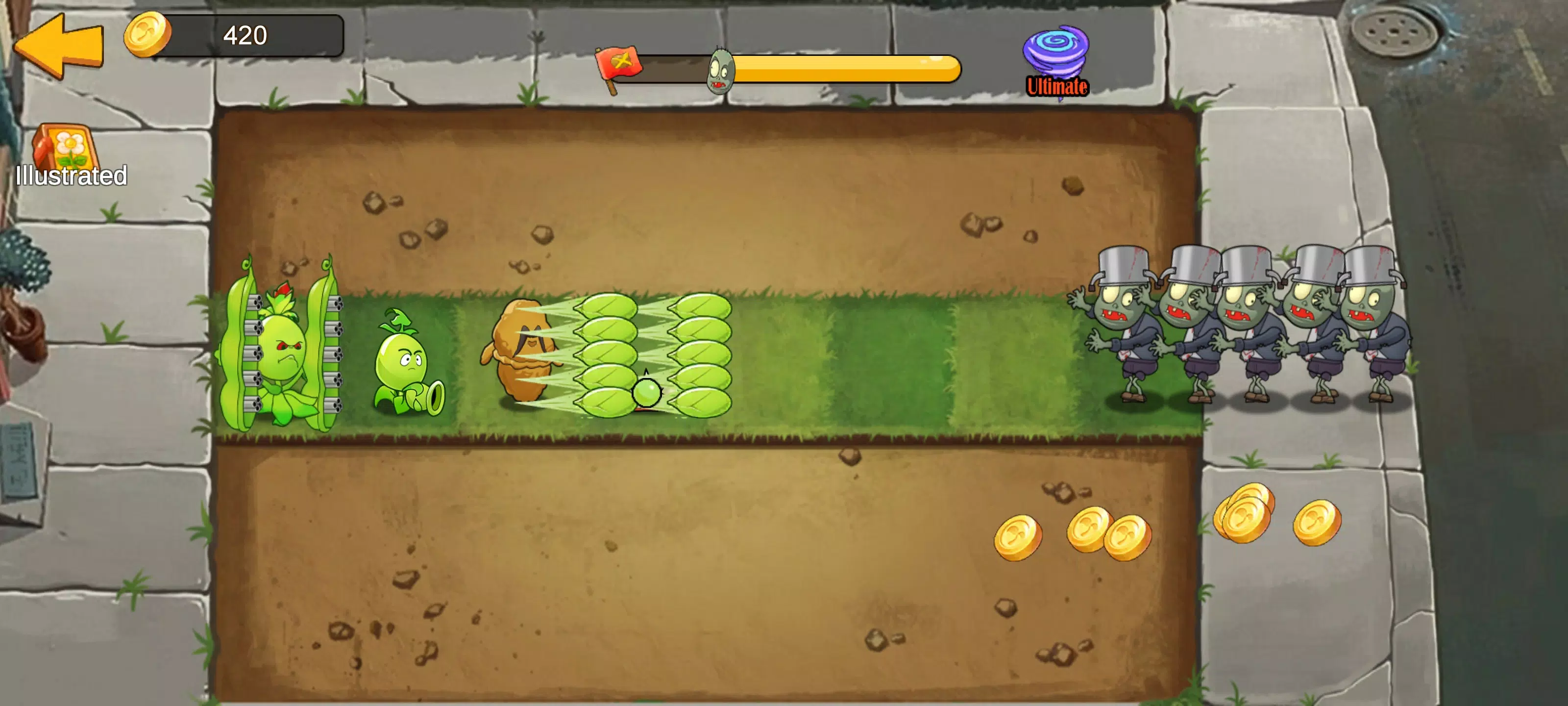 Merge Plants – Defense Zombies 스크린샷 2