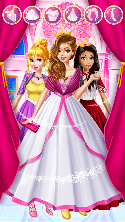 Dress Up Royal Princess Doll Capture d'écran 1