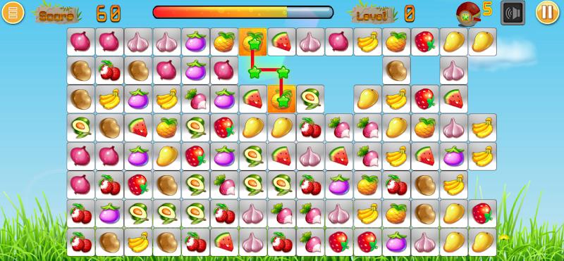 Link fruits - fruit match pair ภาพหน้าจอ 1