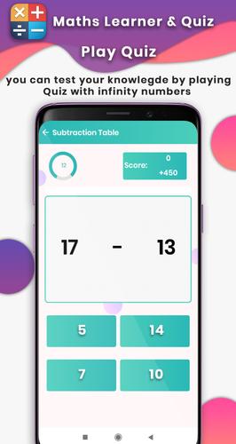 Learn Math : mental arithmetic Tangkapan skrin 3