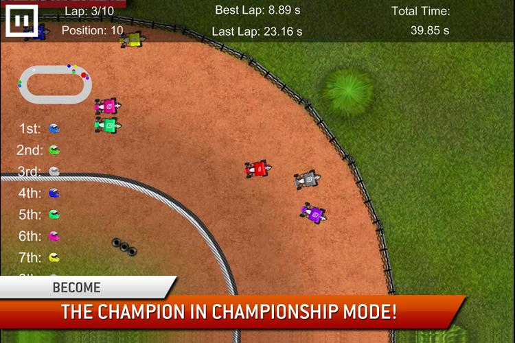 Dirt Racing Sprint Car Game 2 스크린샷 0