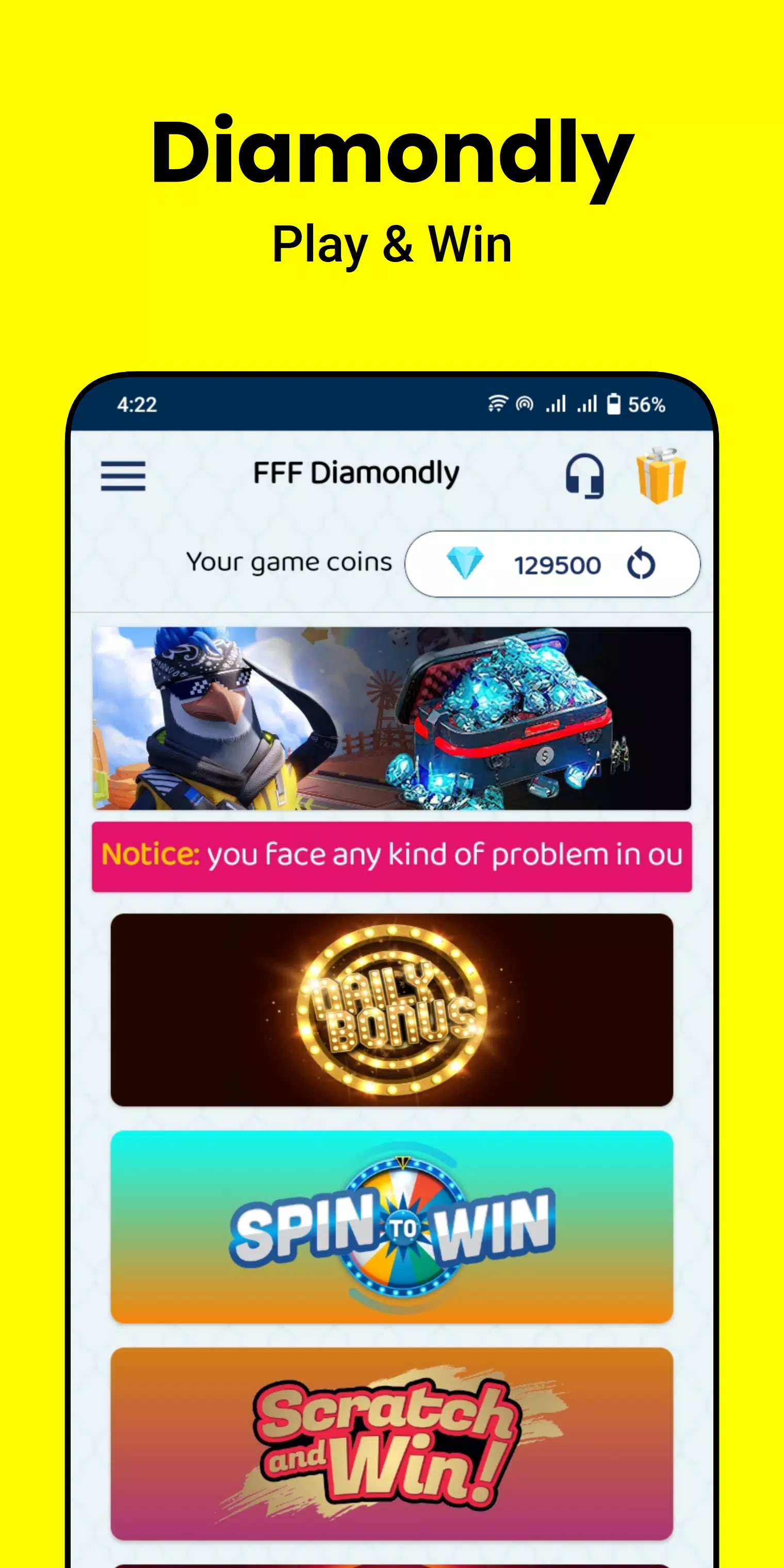 Diamondly Captura de tela 0