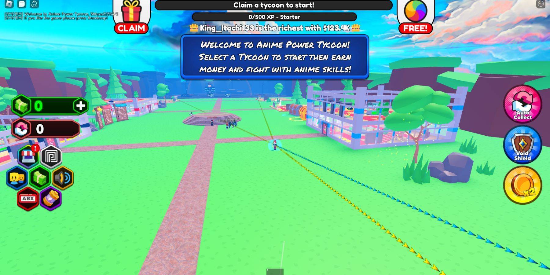 Gameplay di magnate di potenza anime