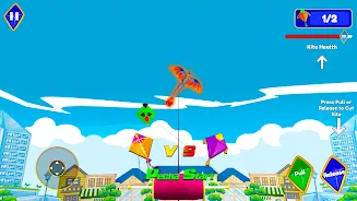 Pipa Layang Kite Flying Game Screenshot 2