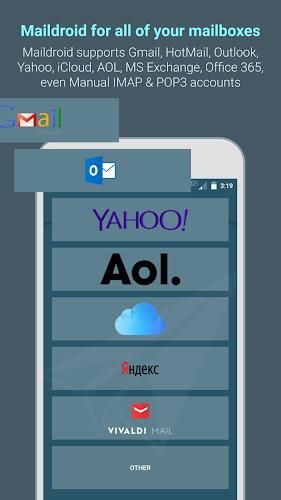 MailDroid -  Email App Tangkapan skrin 2