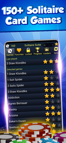 Solitaire Card Games Collection 150+ Solitaire Games Screenshot 0