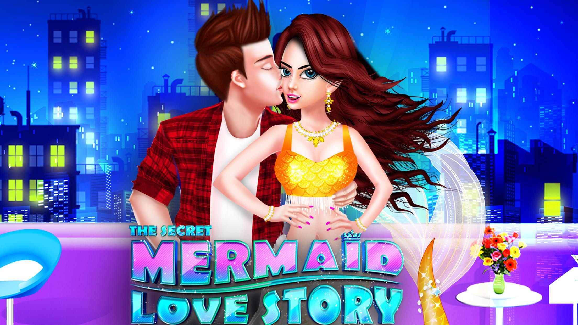 Secret Mermaid Love Crush Tale Capture d'écran 0