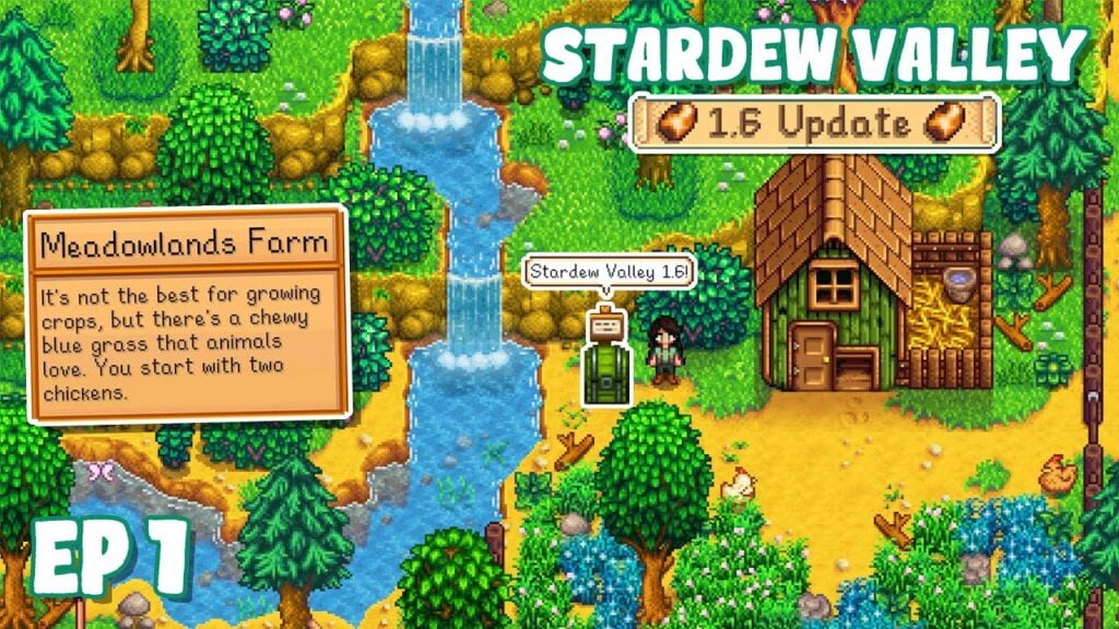 Stardew Valley L'aggiornamento 1.6 arriverà sui dispositivi mobili questo novembre!