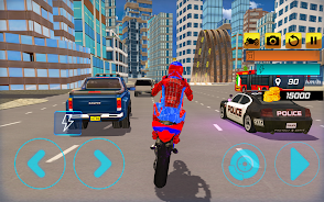 Superhero Stunt Bike Simulator Screenshot 0