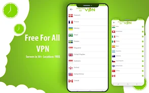 GreenVPN - SuperVPN Master Ekran Görüntüsü 1