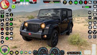 Offroad Jeep Game Jeep Driving 스크린샷 0