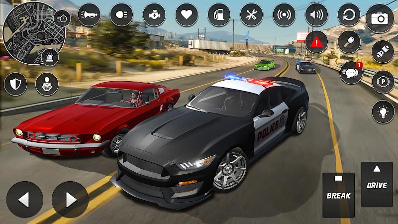 Police Chase Thief Cop Games Screenshot 2