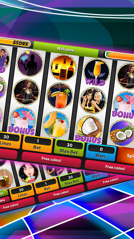 A Night Out Slots Casino: FREE Captura de tela 2