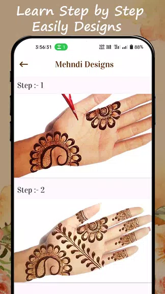 Mehndi Design Easy Simple Скриншот 1